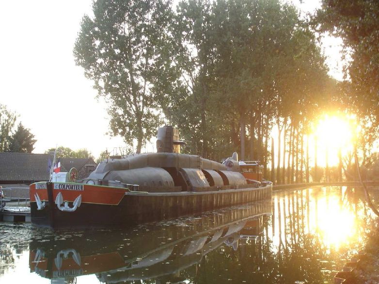 l'"Axolotl" fait escale à Longueil-Annel (Photo Axolotl)