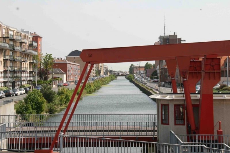 Le canal de Calais (Photo Mairie de Calais)