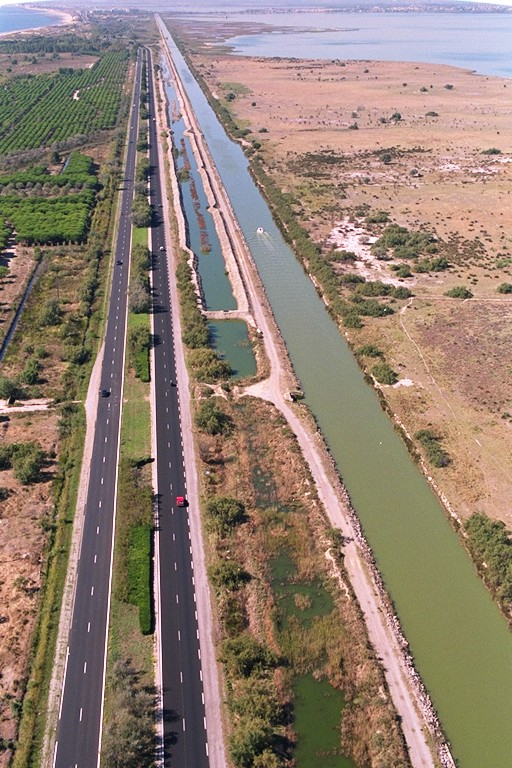 Le canal du Rhône à Sète (Photo VNF)