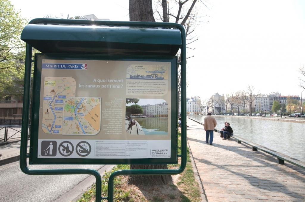 "À quoi servent les canaux parisiens" ? (Photo mairie de Paris)