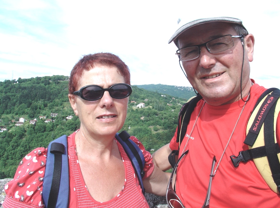 Georges et Jeannine - gagnants du concours Fluvial/Le Boat (Photo J&G) 