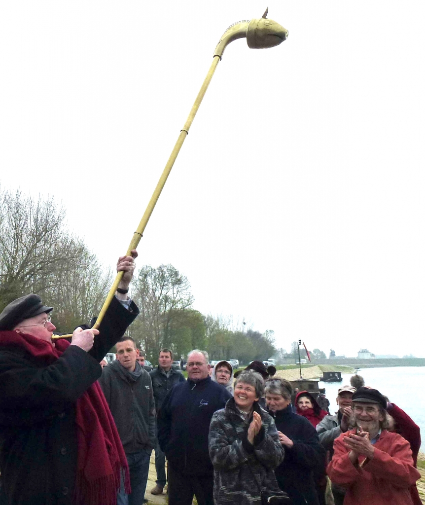 "Carnyx" gaulois (Photo J. Manceau)