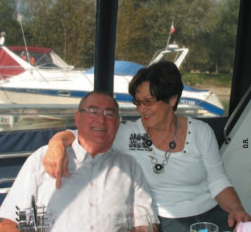 Clément et Brigitte Trauttmann - gagnants du Concours "Fluvial-Les Canalous"