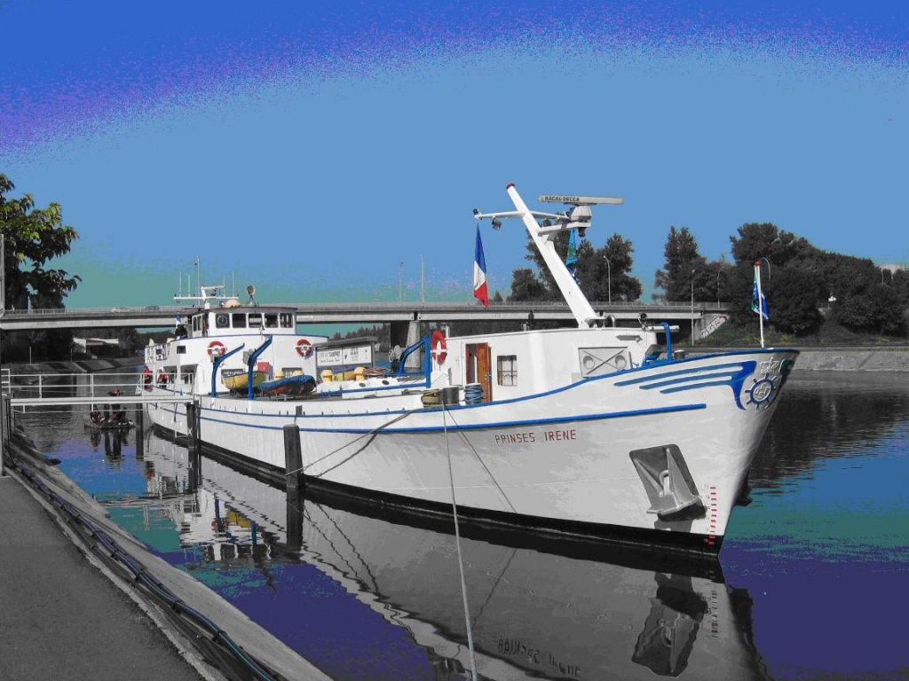 Le bateau école "Prinses Irène" (Photo Lycée Mathis)