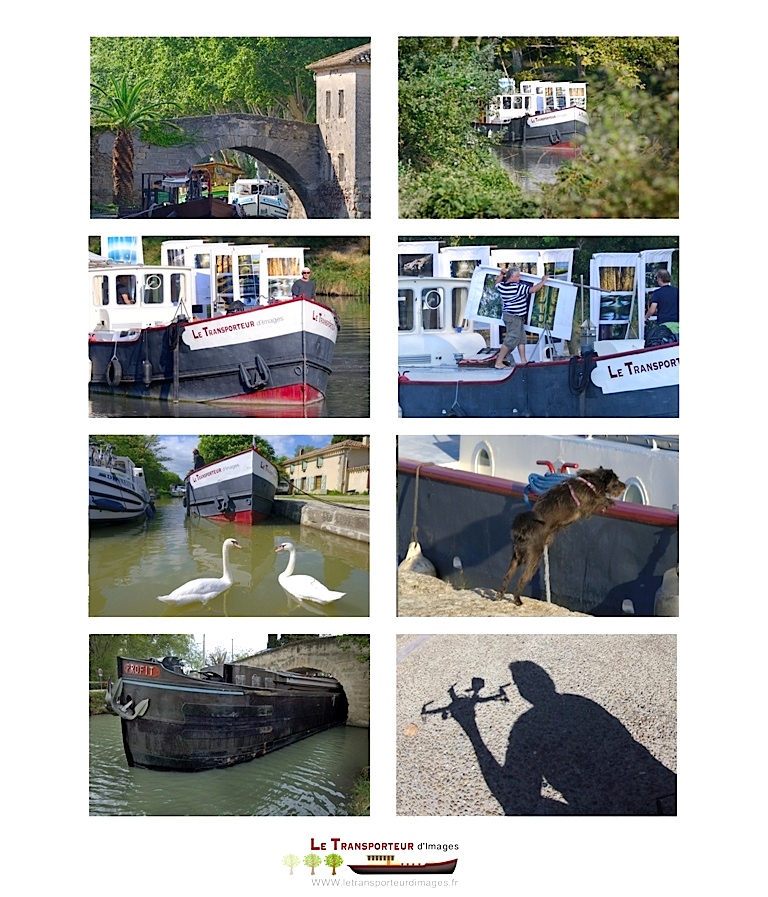 Les pérégrinations du "Transporteur d'Images" (Photos F.Journo & G.Fleuri)