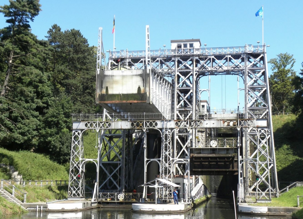 L'ascenseur n°3 du canal historique du Centre (Photo PJL)