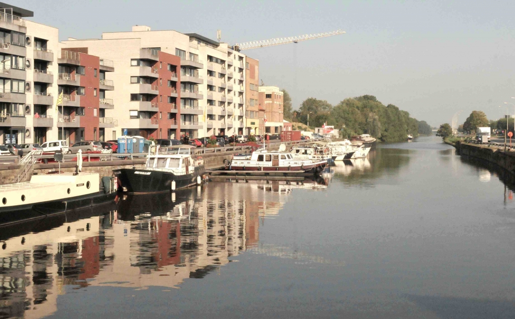 Les quais du port de Ypres (Photo Y.Gérondal)