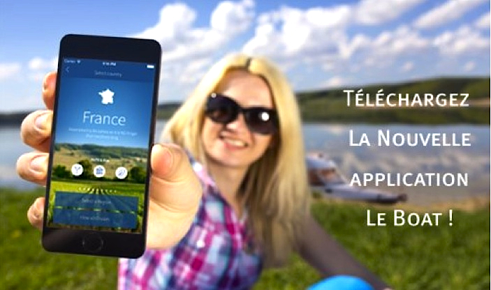 L'application Le Boat pour mobiles