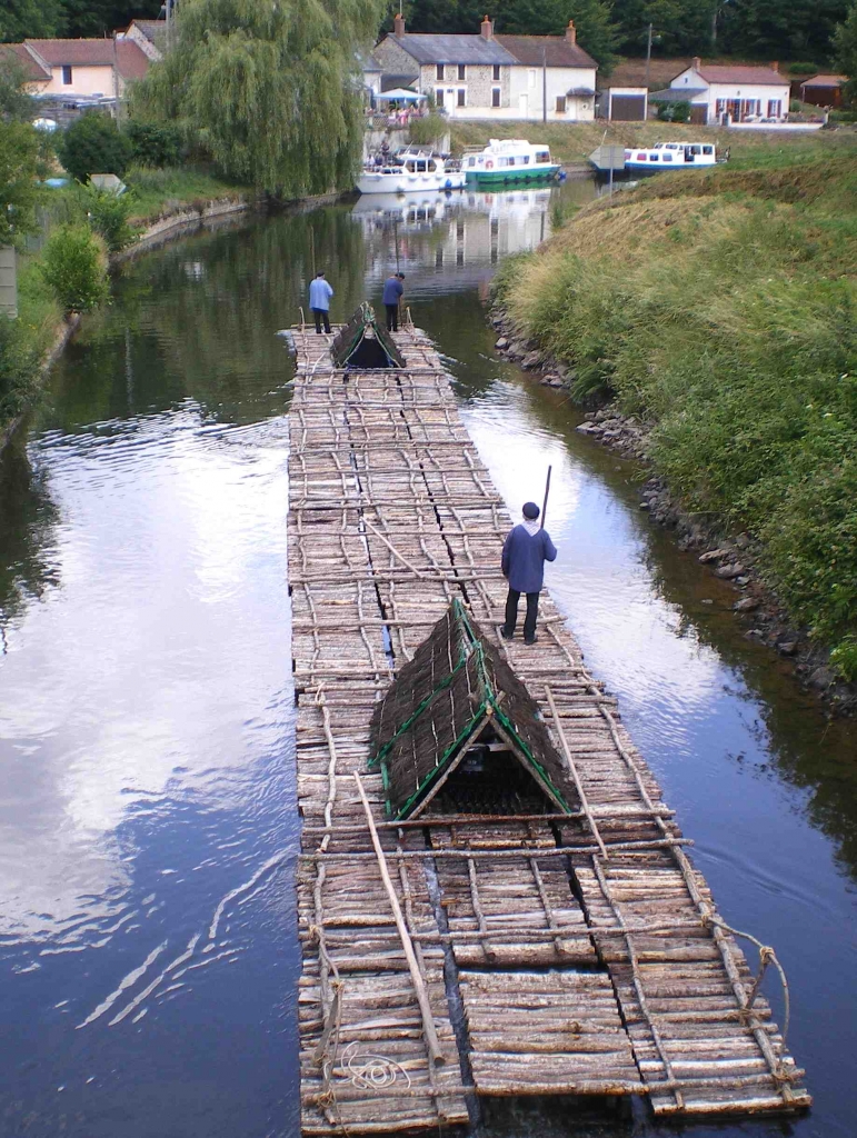 Train de bois du Nivernais (Photo : Flotescale)