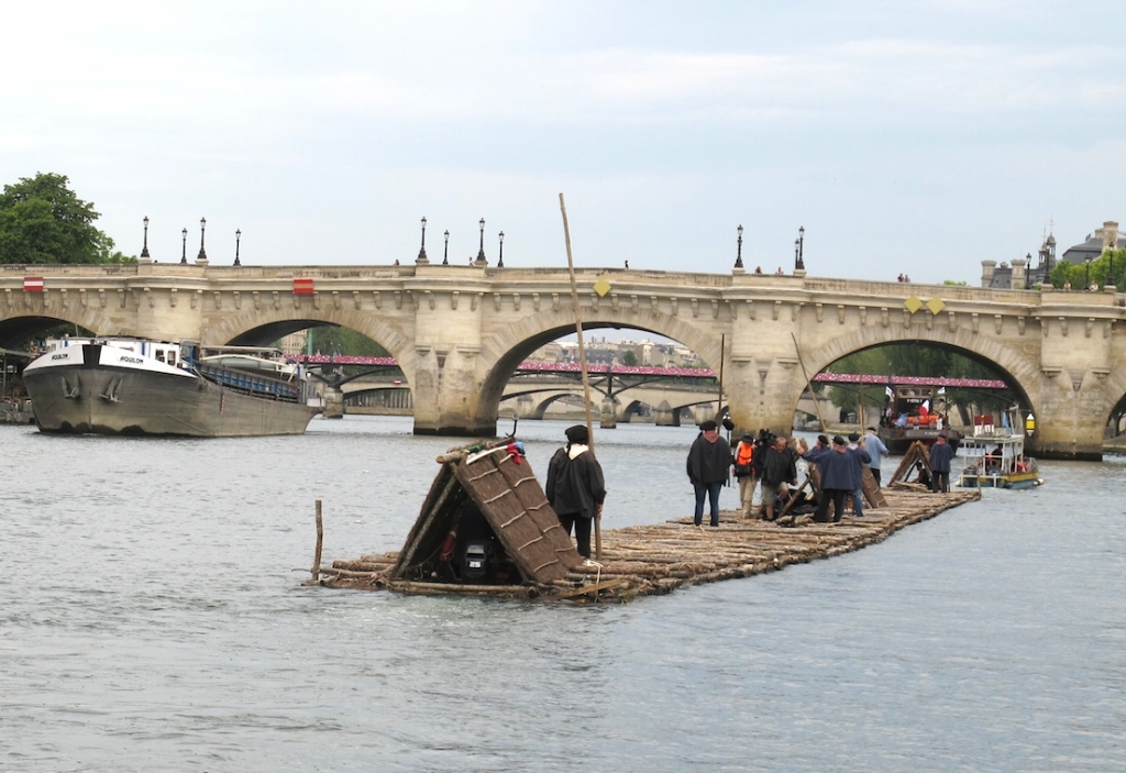 Pont Neuf et vieux train de bois... (Photo N.Parent)