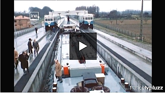 La pente d'eau de Montech (INA - France-TV)