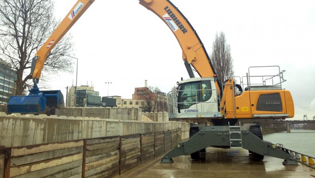 Grand Paris : Cemex canalise le transit des terres excavées de Saint-Ouen (Photo extraite du site Internet Construction Cayola)