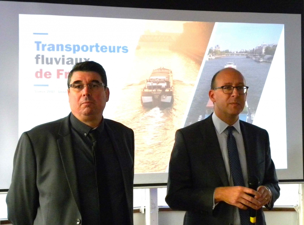 Les co-présidents de TFF - M.Dourlent (CNBA) et D.Léandri (CAF) (Photo PJL)