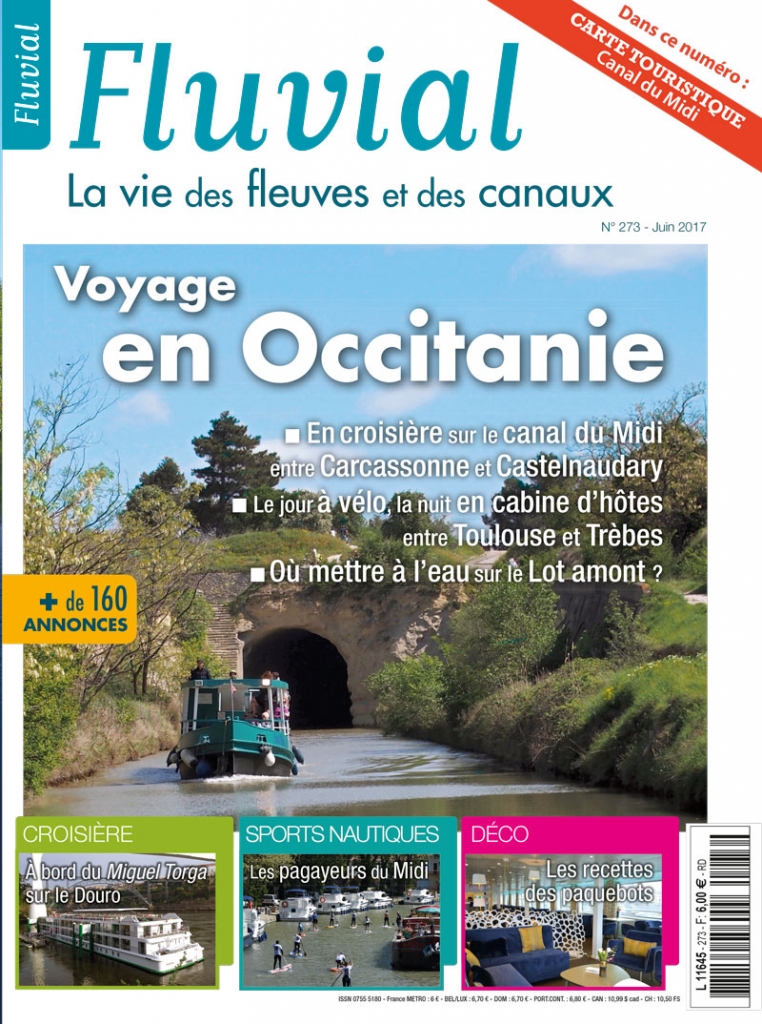 Couverture du n°273 - Fluvial - juin 2017