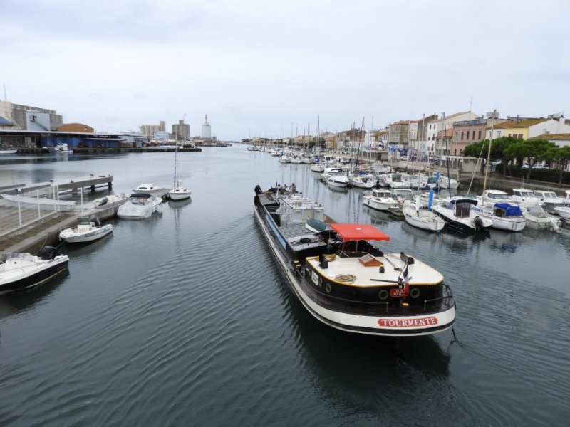 Après 10 jours de navigation la Tourmente est arrivée à bon port (photo extraite du site lindependant.fr)