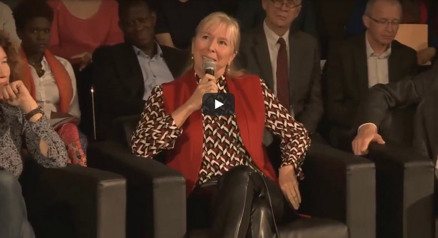 Intervention d'Elisabeth Ayrault au Grand Débat du Pacte Finance Climat (vidéo YouTube sur le site de la CNR)