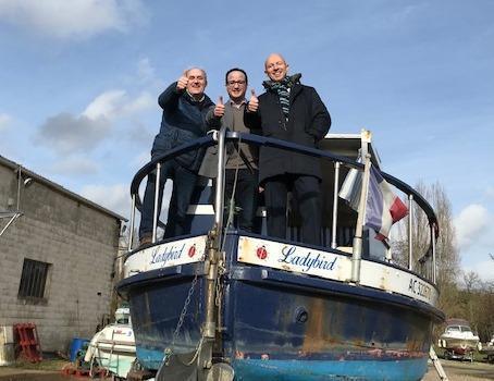 Jérôme Henry, Pierre Cléry-Melin, Philippe Lenière. (Photo D.R.)