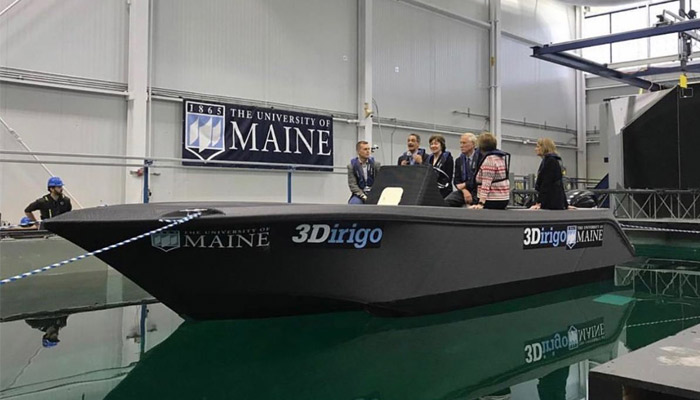 Le bateau a été testé par le Alfond W2 Ocean Engineering Laborator (Photo D.R.)