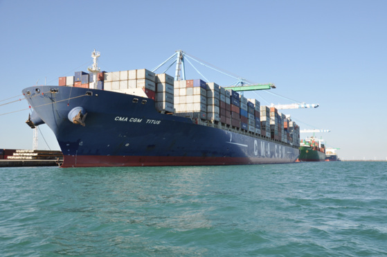 Le premier port de France a assuré sa traditionnelle visite dans la première région industrielle du pays (Photo Franck André)