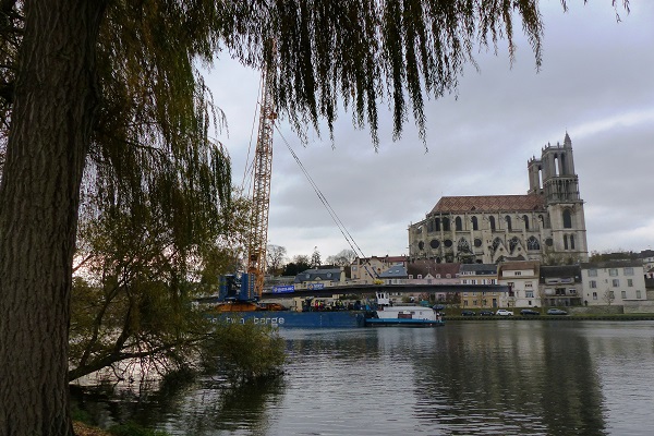 Mantes-la-Jolie sur la Seine