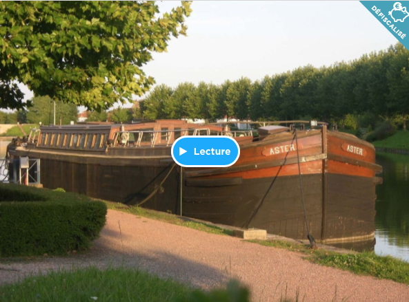 Aqua veut construire un abri flottant, des passerelles et un amarrage pour l’Aster (image extraite de la vidéo)