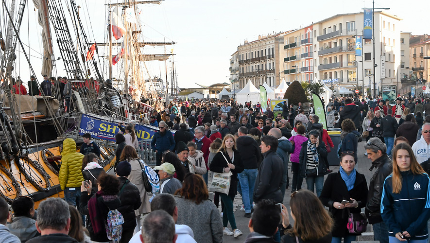 Escale à Sète, c'était 300 000 personnes attendues du 7 au 13 avril. (Photo D.R.)