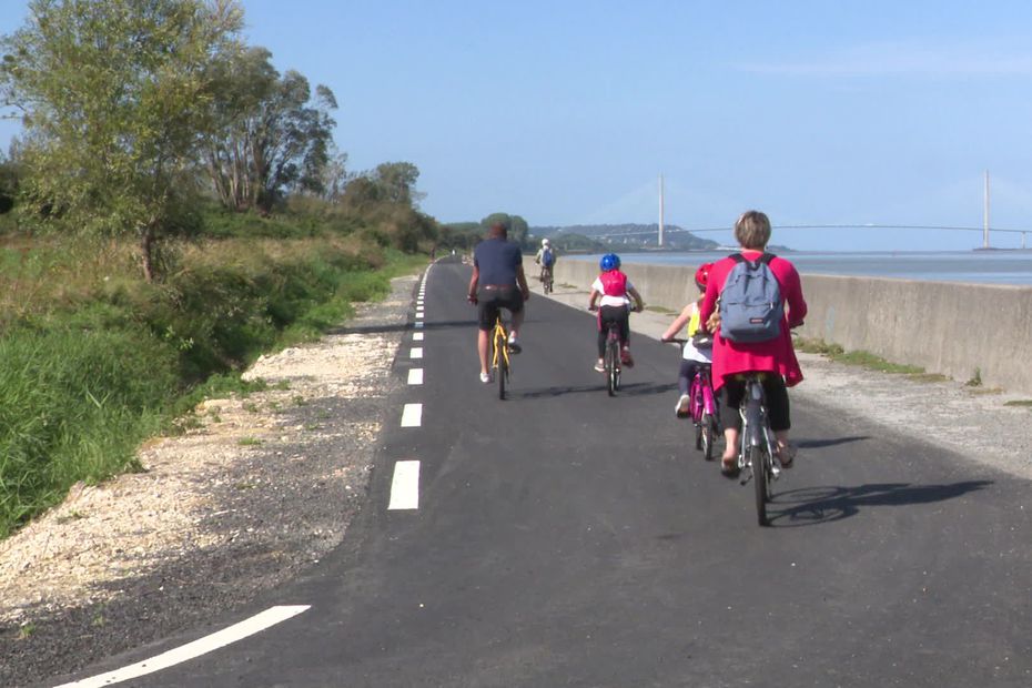 Eure : un nouvel itinéraire pour découvrir la Seine à vélo (Photo France3 Normandie)