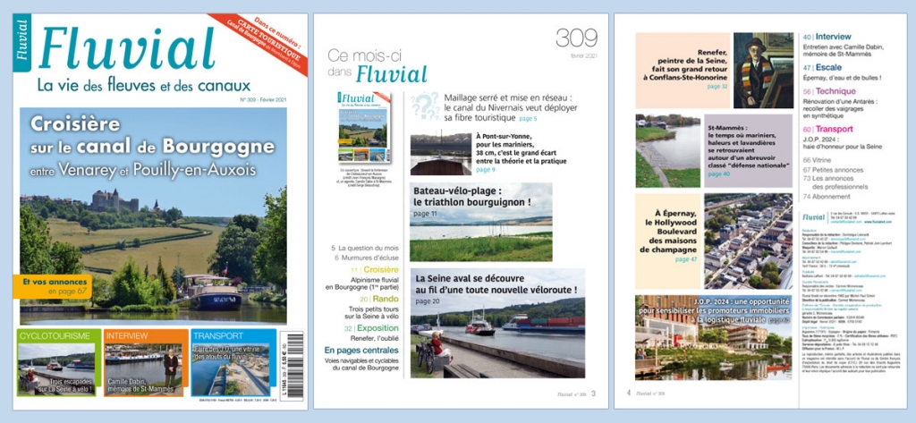 Fluvial n° 309 - Février 2021