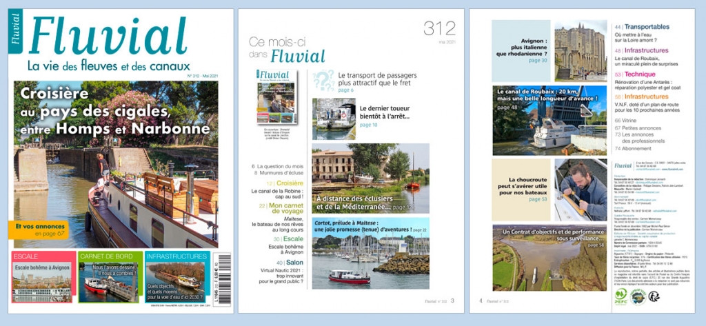 Fluvial n° 312 - juin 2021