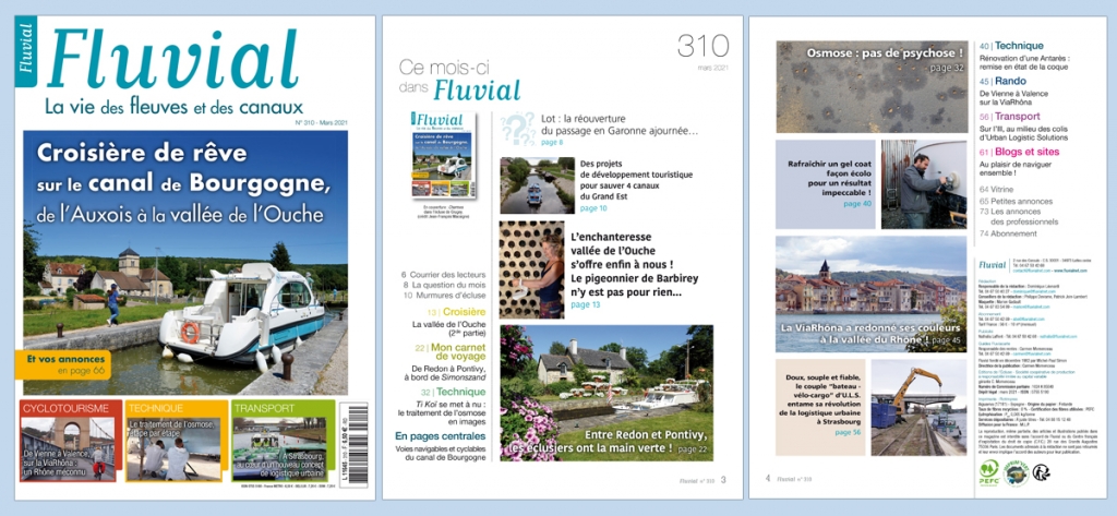 Fluvial n° 310 - mars 2021