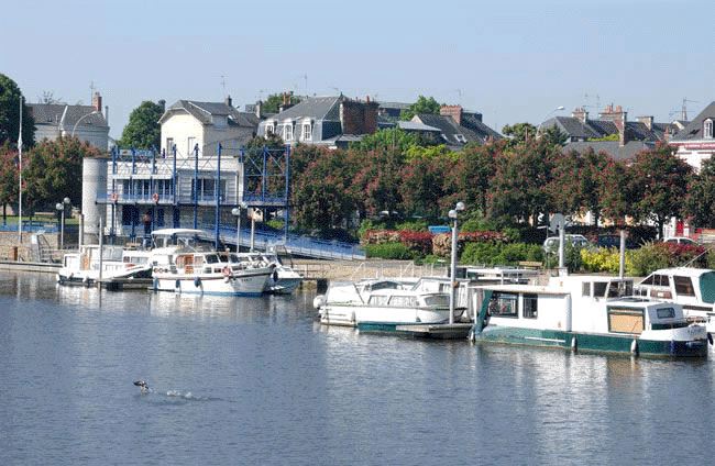 Le port de plaisance du Mans (Photo Ville du Mans)