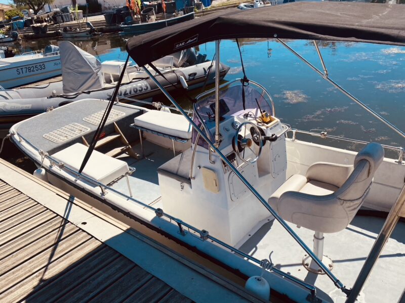 Open Carolina SKIFF DLX1965 motorisation MERCURY 80 CV 4tps
