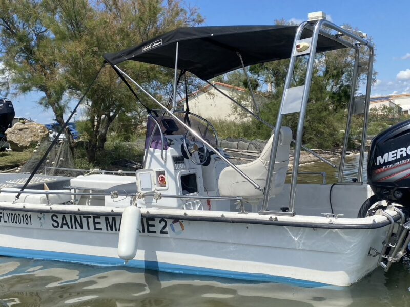 Open Carolina SKIFF DLX1965 motorisation MERCURY 80 CV 4tps