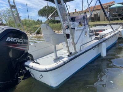 Open Carolina SKIFF DLX1965 motorisation MERCURY  80 CV 4tps