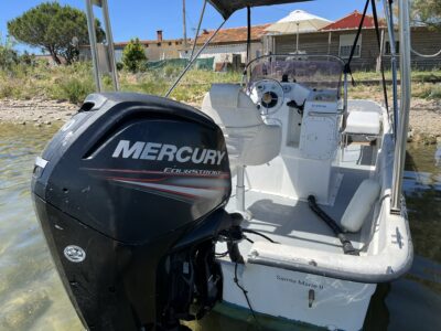 Open Carolina SKIFF DLX1965 motorisation MERCURY  80 CV 4tps