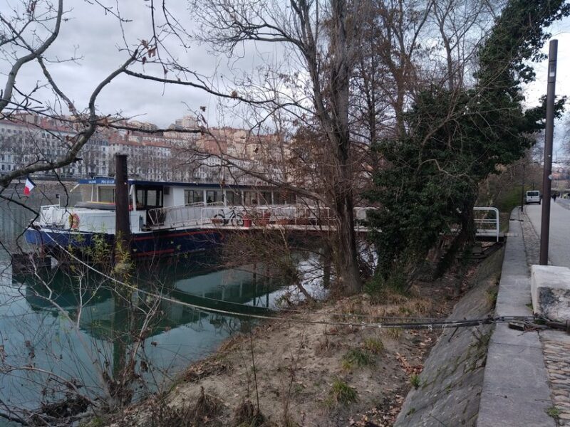 Péniche Habitation Freycinet à Lyon