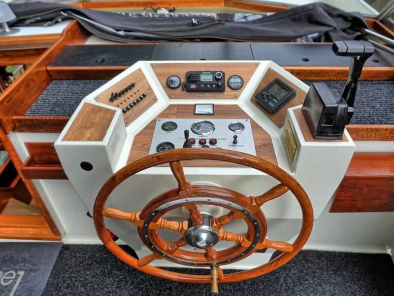 MANIFIQUE UNITE A VIVRE ET A NAVIGUER - Vedette hollandaise Columbus Bakdekkruiser - 12,50 x 3,95