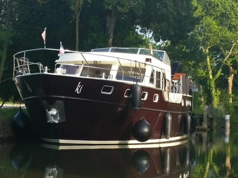 MANIFIQUE UNITE A VIVRE ET A NAVIGUER - Vedette hollandaise Columbus Bakdekkruiser - 12,50 x 3,95