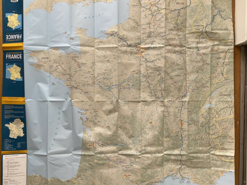 Carte des Canaux de France | Bateau fluvial