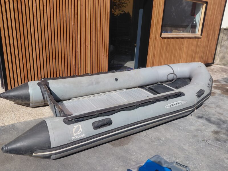 Zodiac Mark II – 4,20 m – Plancher aluminium – Sans moteur