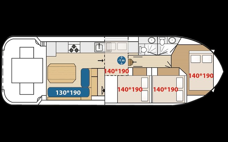 Bateau nicols 1170