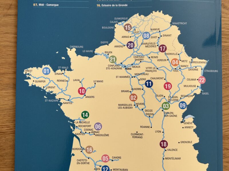 Carte des Canaux de France | Bateau fluvial